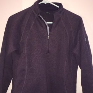 Eddie Bauer fleece sweater pullover size medium